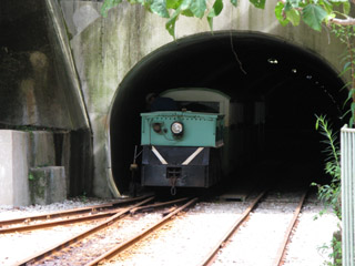 三重県　熊野市　旧紀州鉱山トロッコ列車
